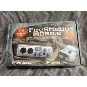 PreSonus FireStudio Mobile 10x6 FireWire‎ Recording Interface System